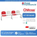 Kursi Tunggu KT 02 OLIVE 3 Seat 4 Seat