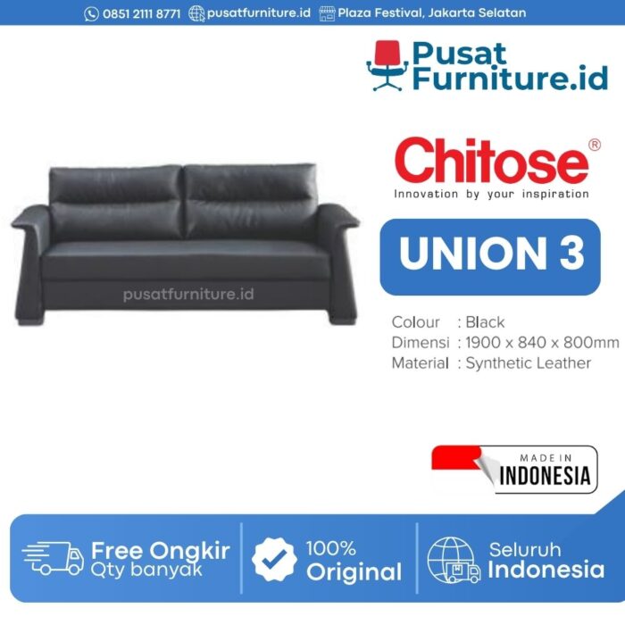 Sofa Tamu UNION 3 Sofa Tunggu