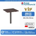 Joint Table Penyambung Meja Kantor Kotak dengan Kaki VIP MM 02 KOTAK + LEG