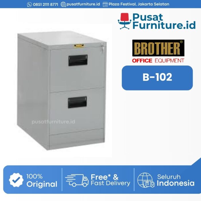 Laci Besi Kantor Filling Cabinet Brother B-102 FILING CABINET 2 LACI Super