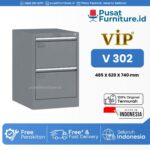 Lemari Kantor Arsip Filling Cabinet 2 Laci VIP FC 2 LACI VIP V 302